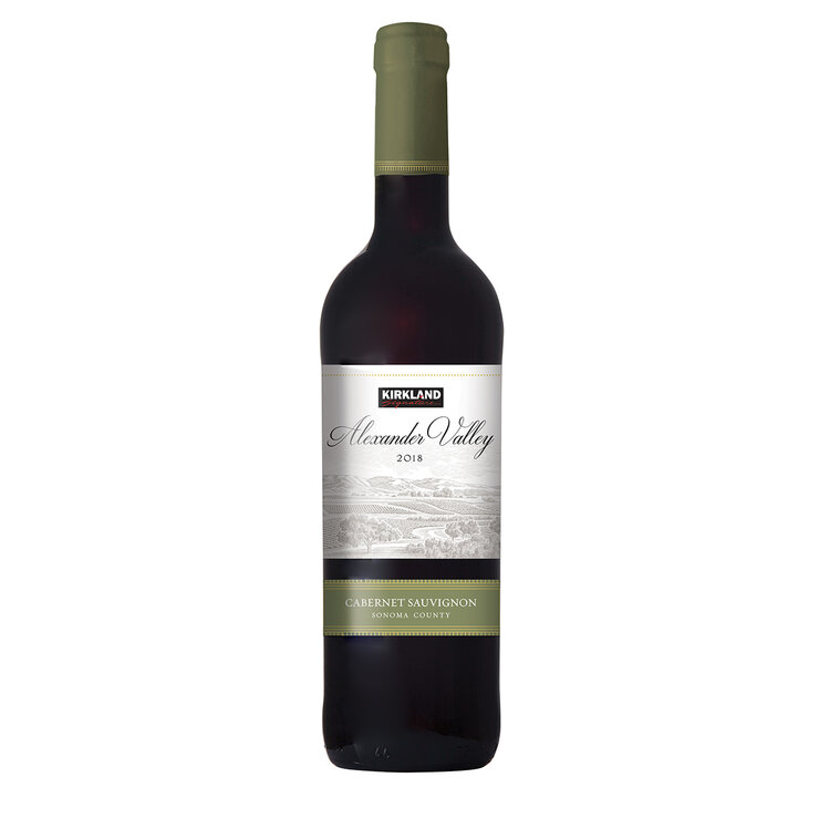Vino Tinto Kirkland Signature Alexander Valley 750ml — Imagen 1 de 2