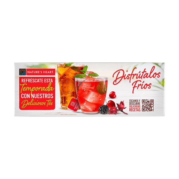 Nature´s Heart Kit De Tés 100 Sobres De 1.5 g Cada Uno — Imagen 3 de 3