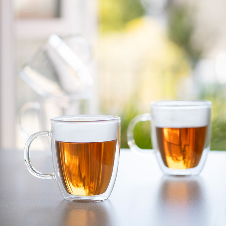 Bodum Juego de 4 Vasos Térmicos de Doble Pared de 450ml — Imagen 2 de 4