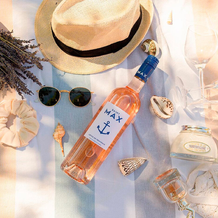 Vino Rosado Saint Max 750ml — Imagen 2 de 3