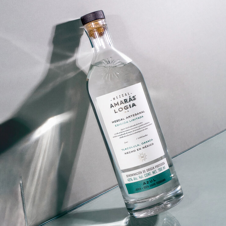 Mezcal Amarás Logia Azul 700ml — Imagen 4 de 4