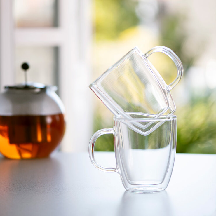 Bodum Juego de 4 Vasos Térmicos de Doble Pared de 450ml — Imagen 1 de 4