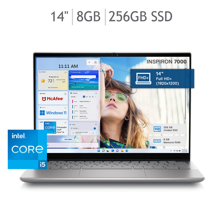 Dell Inspiron Inspiron 7420 2en1 14" Touch Ci5-1235U 8GB RAM 256ssd Win 11 — Imagen 1 de 4
