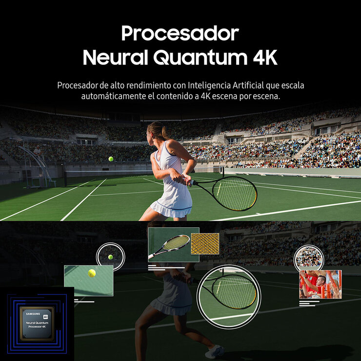 Samsung Pantalla 75" QLED 4K UHD Smart TV — Imagen 4 de 4