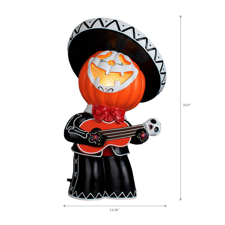 Calabaza Decorativa con Música y luz LED — Imagen 4 de 4