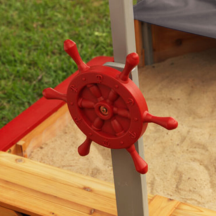 KidKraft Caja de Arena de Barco Pirata — Imagen 3 de 4