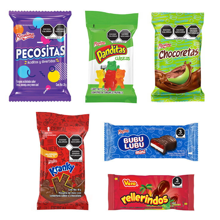 Ricolino Payafiesta Surtido de Dulces 108 pzas 1.65 kg — Imagen 2 de 3