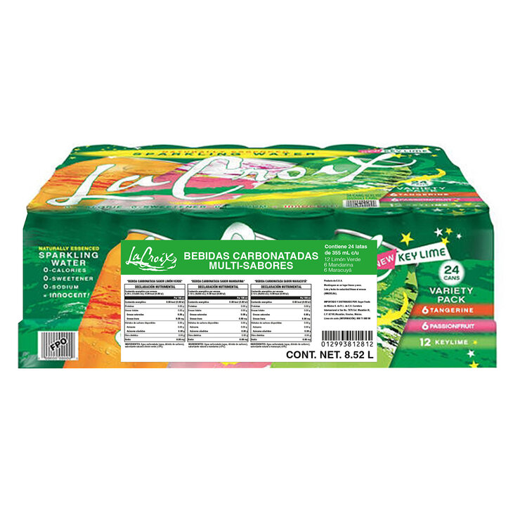 LaCroix Bebida Carbonatada Key Lime 24 pzas de 355 ml — Imagen 3 de 4