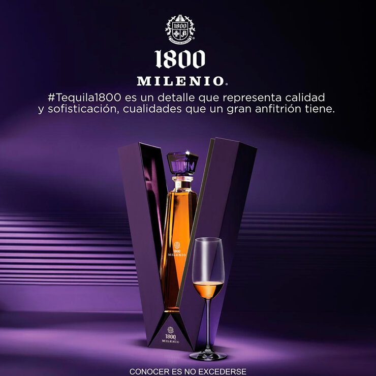 Tequila 1800 Milenio Extra Añejo 700ml — Imagen 3 de 4