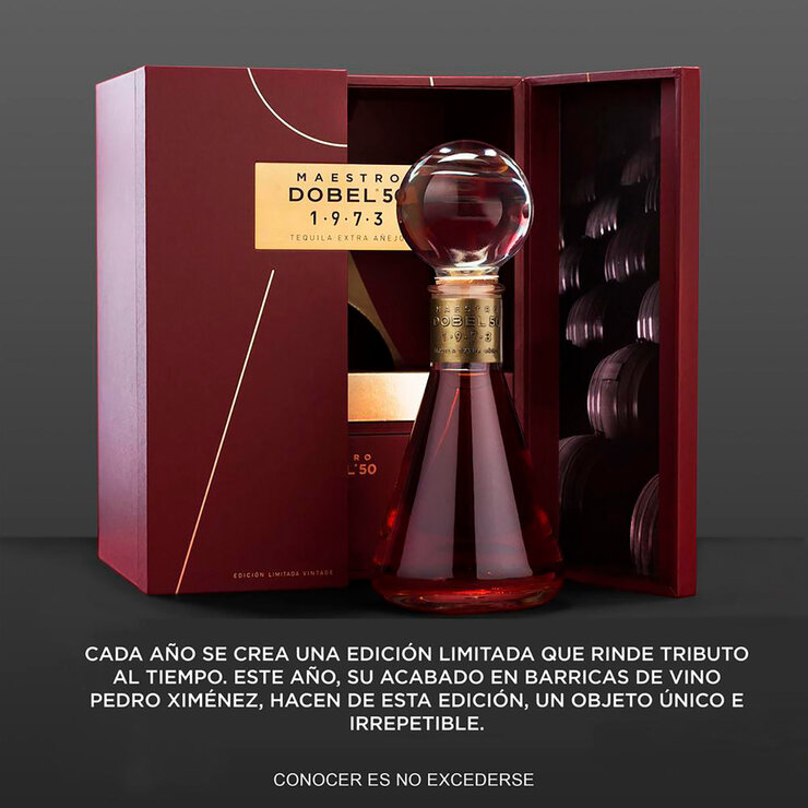 Tequila Maestro Extra Añejo 1973 750ml — Imagen 4 de 4