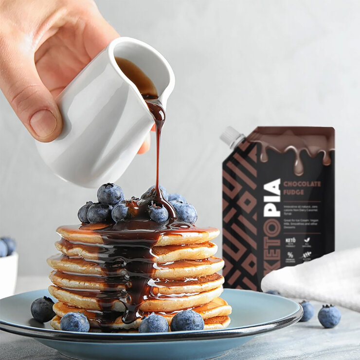Ketopia Salsas Sabor Caramelo y Chocolate 2pzas 250 g — Imagen 2 de 4