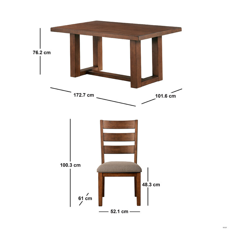 Universal Broadmoore, Juego de Comedor de 5 Piezas — Imagen 3 de 4