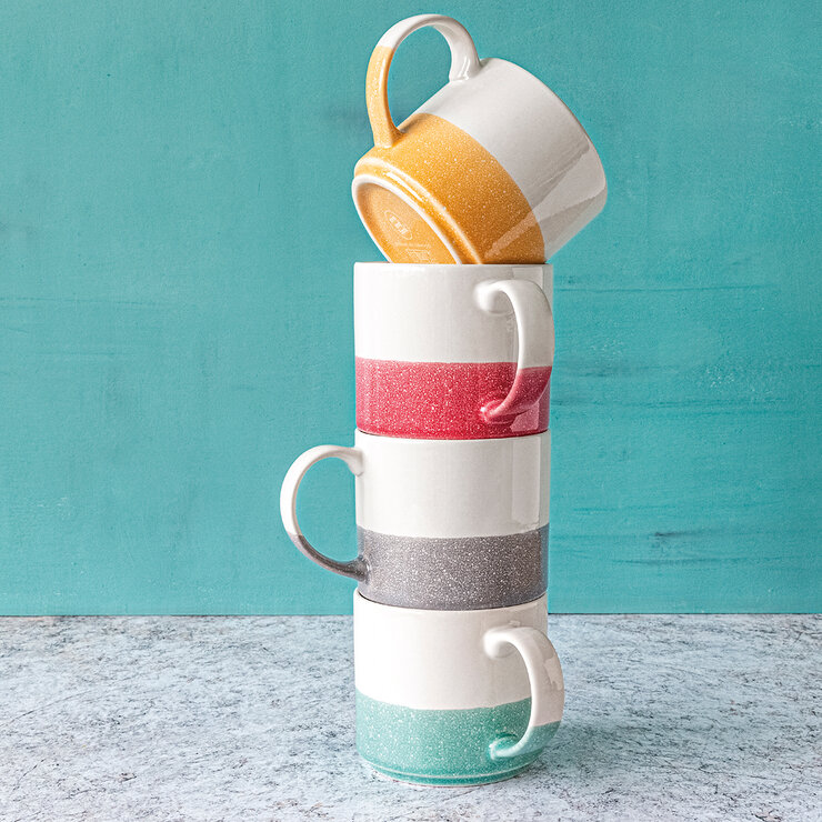 Over and Back Juego De 4 Tazas de 500ml — Imagen 3 de 4