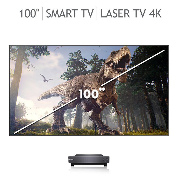 Hisense Pantalla 100" Laser TV 4K UHD Smart TV — Imagen 1 de 4