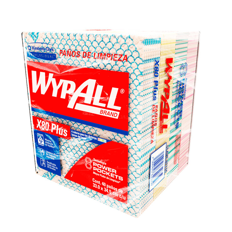  Kimberly-Clark Wypall Paños de Limpieza 40 pzas — Imagen 2 de 4