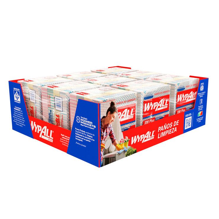  Kimberly-Clark Wypall Paños de Limpieza 40 pzas — Imagen 4 de 4