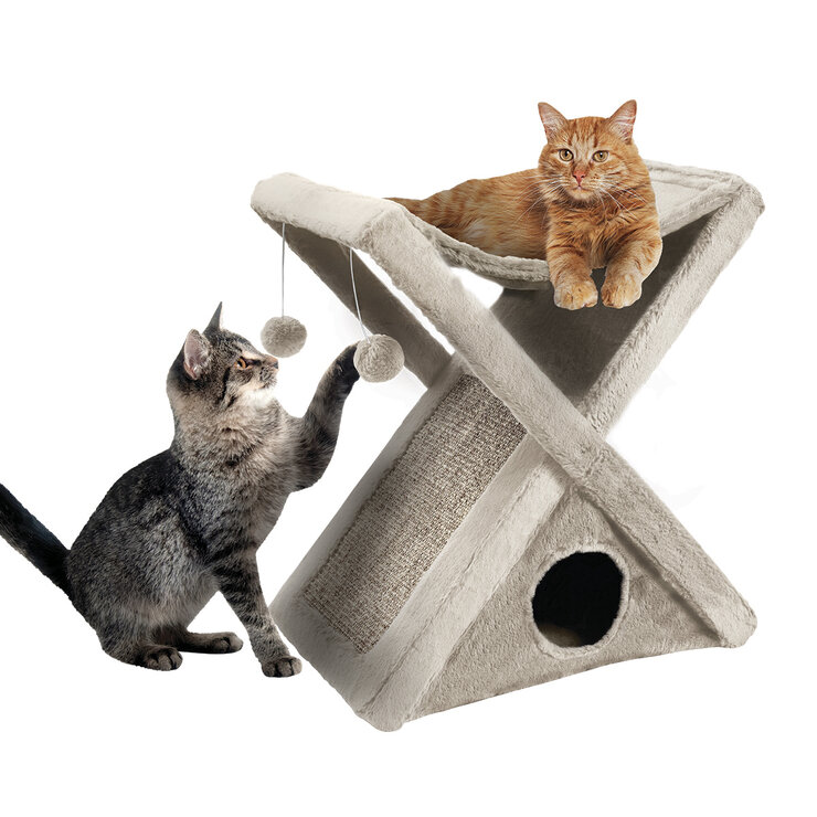 Arlee Home Fashion Mueble Interactivo para Gatos 1 pza — Imagen 1 de 2