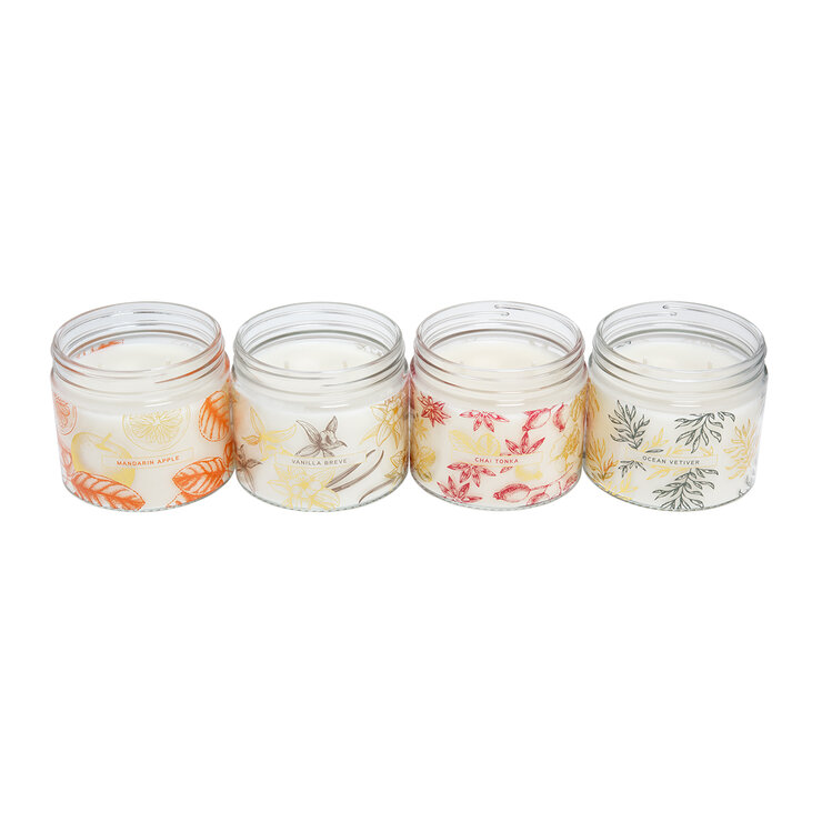 Bellevue Luxury Candles Velas con Fragancia y Aceites 4 piezas — Imagen 2 de 3