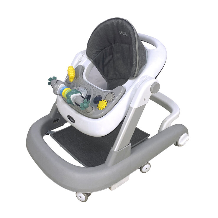 Infanti Lifestyle, Andadera 3 en 1, Modelo Liam, Color Gris — Imagen 3 de 4