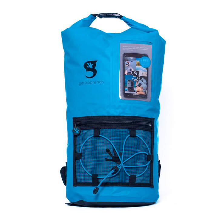 GeckoBrands, Mochila Impermeable con Bolsa Interior para Celular, Varios Colores — Imagen 3 de 3