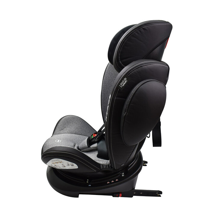 Infanti Lifestyle, Autoasiento Lifestyle 360 Fix, Color Gris — Imagen 2 de 4