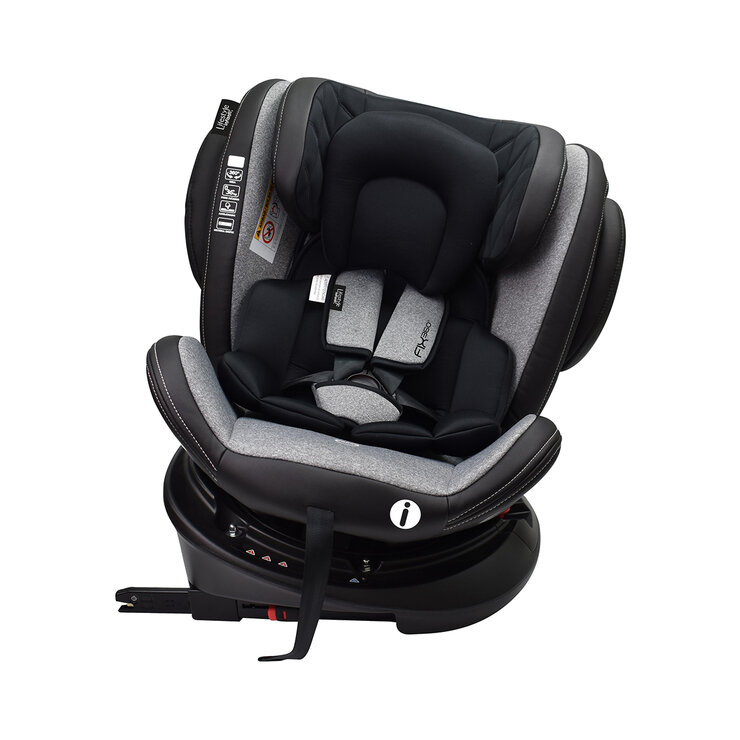 Infanti Lifestyle, Autoasiento Lifestyle 360 Fix, Color Gris — Imagen 3 de 4