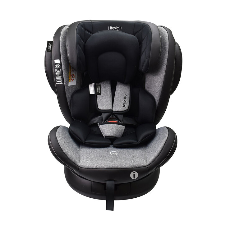 Infanti Lifestyle, Autoasiento Lifestyle 360 Fix, Color Gris — Imagen 1 de 4