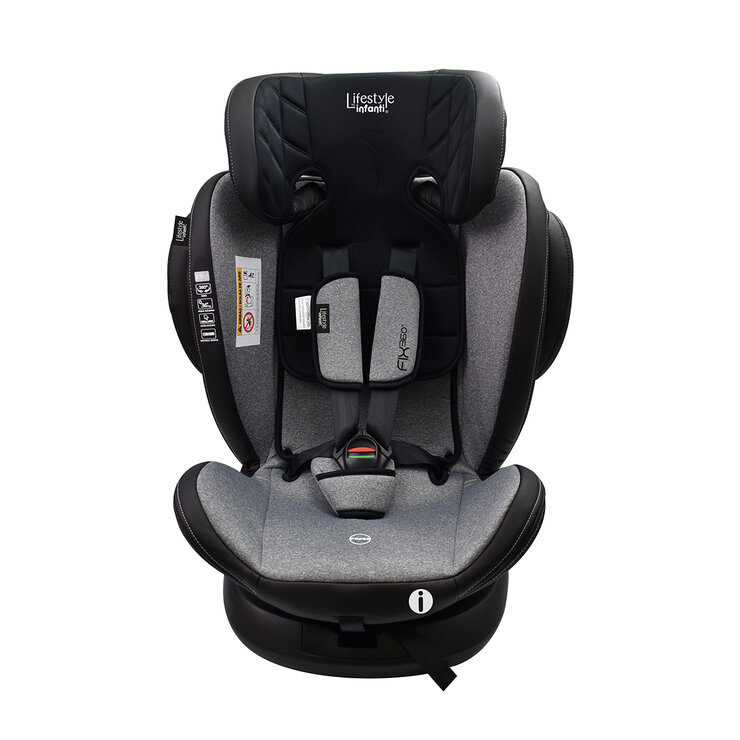 Infanti Lifestyle, Autoasiento Lifestyle 360 Fix, Color Gris — Imagen 4 de 4