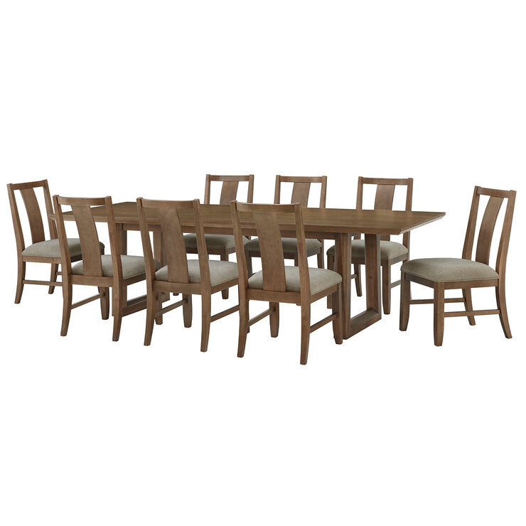 Urban Renovations, Juego de Comedor de 9 Piezas — Imagen 4 de 4