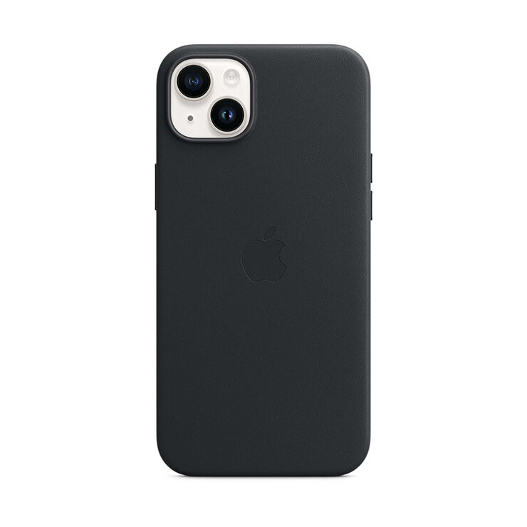 Apple Funda de piel con MagSafe para el iPhone 14 Pro Medianoche  — Imagen 1 de 2