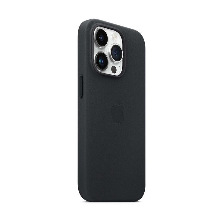 Apple Funda de piel con MagSafe para el iPhone 14 Pro Medianoche  — Imagen 2 de 2