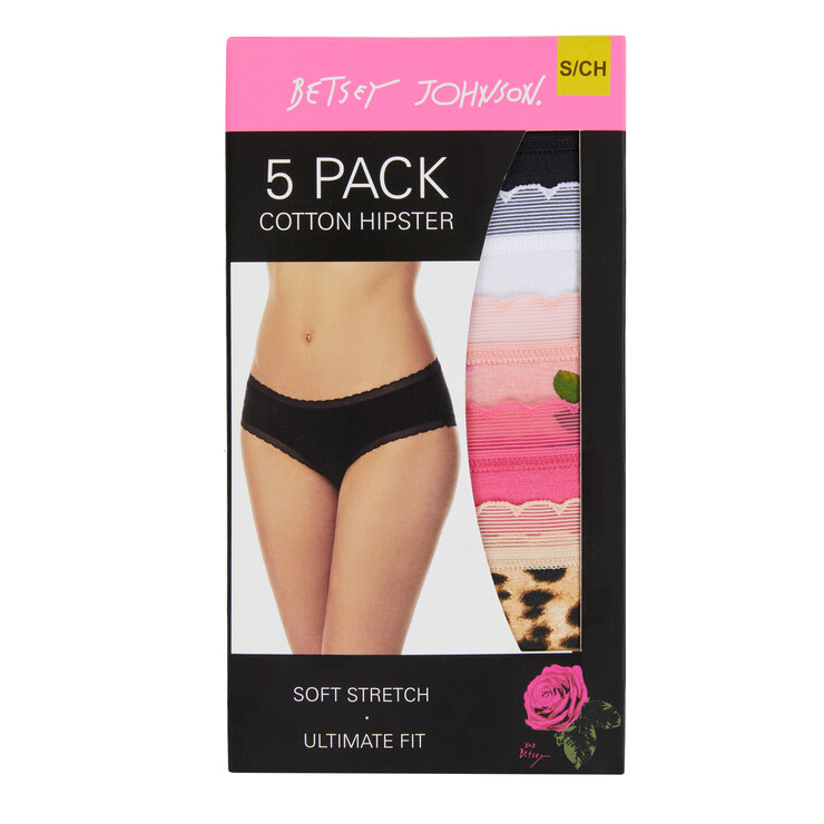 Betsey Johnson Ropa Interior para Dama 5 Piezas Varias Tallas y Colores — Imagen 2 de 4