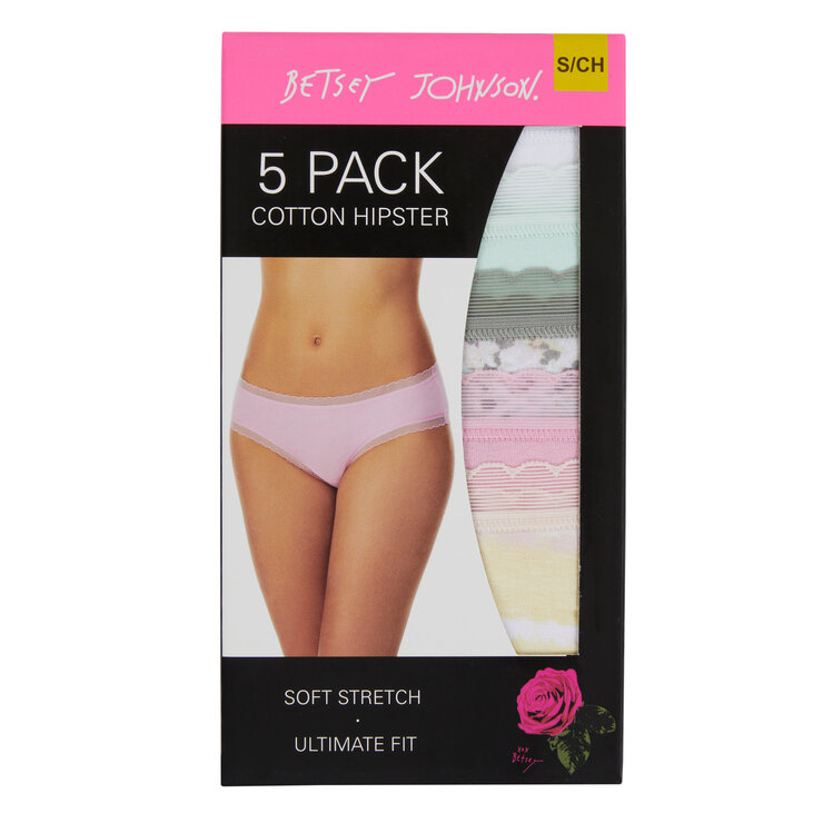 Betsey Johnson Ropa Interior para Dama 5 Piezas Varias Tallas y Colores — Imagen 3 de 4