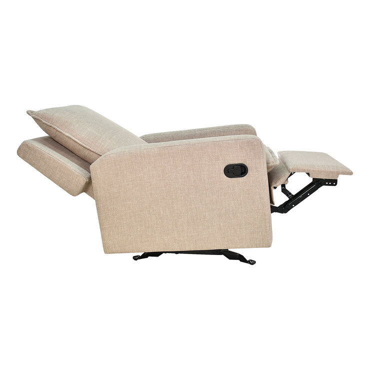 Violanti, Sillón Reclinable Mecedora, Color Beige — Imagen 2 de 4
