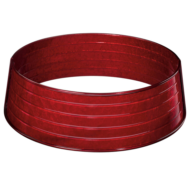 Collar Rojo para Pie de Árbol — Imagen 2 de 4