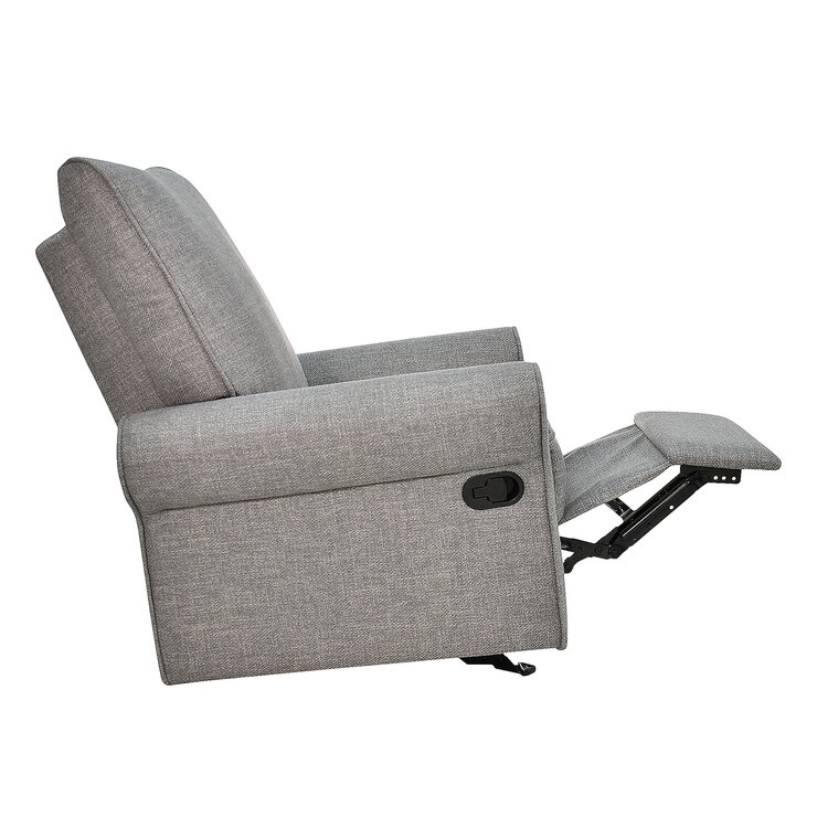 Violanti, Sillón Reclinable Mecedora, Color Gris — Imagen 2 de 4