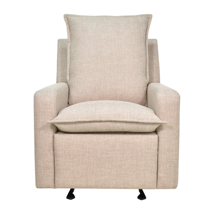 Violanti, Sillón Reclinable Mecedora, Color Beige — Imagen 4 de 4