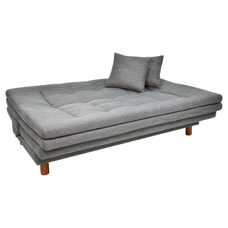 Violanti, Sofá Cama de 3 Plazas, Color Gris — Imagen 3 de 4
