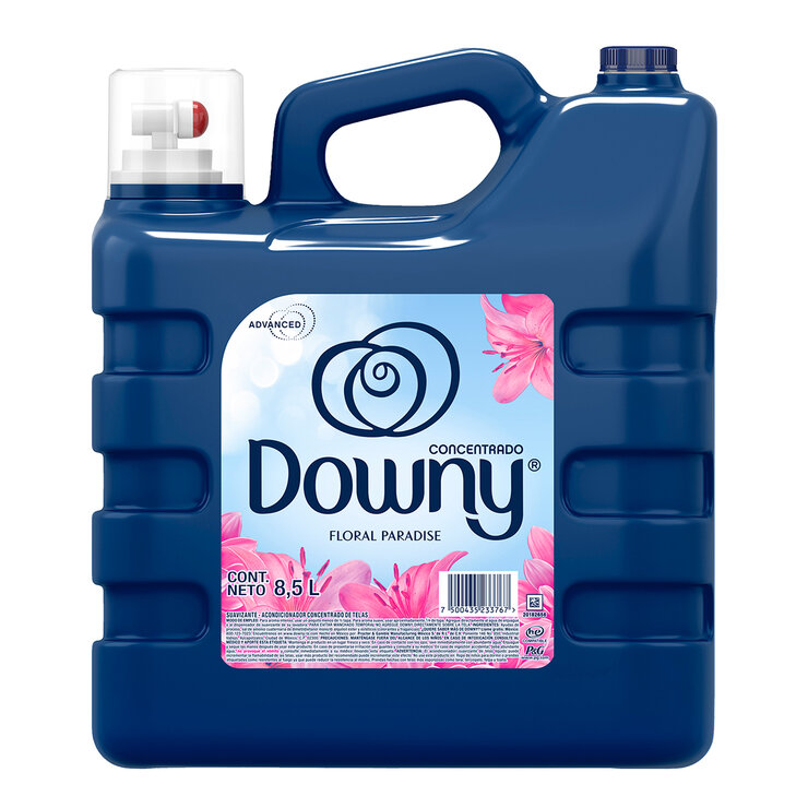 Downy Floral Paradise Suavizante de Telas Aroma Fresco y Floral 8.5 l — Imagen 1 de 4