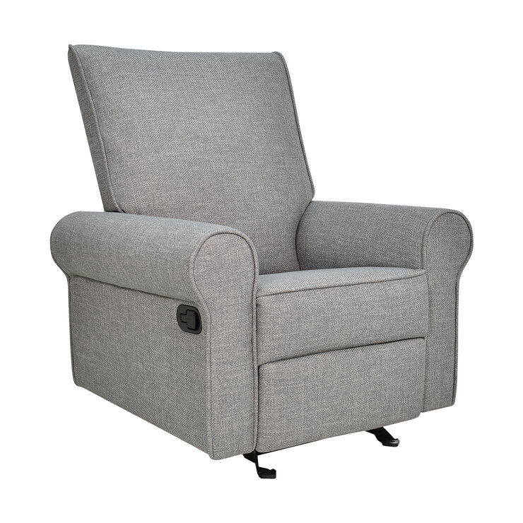 Violanti, Sillón Reclinable Mecedora, Color Gris — Imagen 4 de 4
