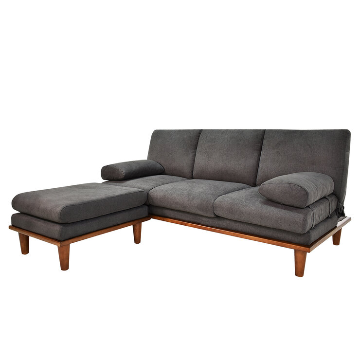 Violanti, Sofá Cama de 3 Plazas, Color Gris — Imagen 2 de 4