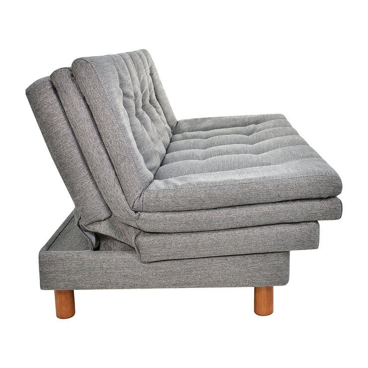 Violanti, Sofá Cama de 3 Plazas, Color Gris — Imagen 4 de 4