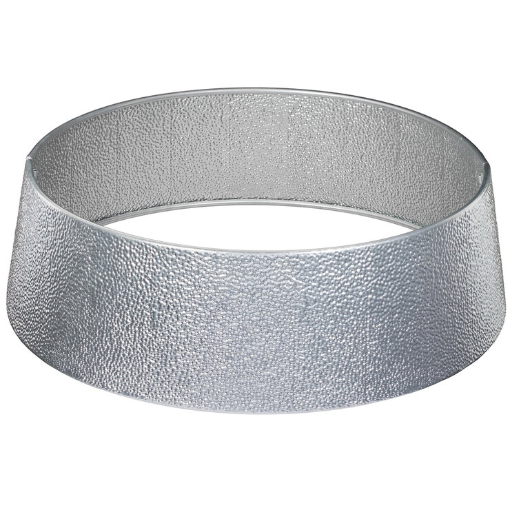 Collar Plateado para Pie de Árbol — Imagen 2 de 4