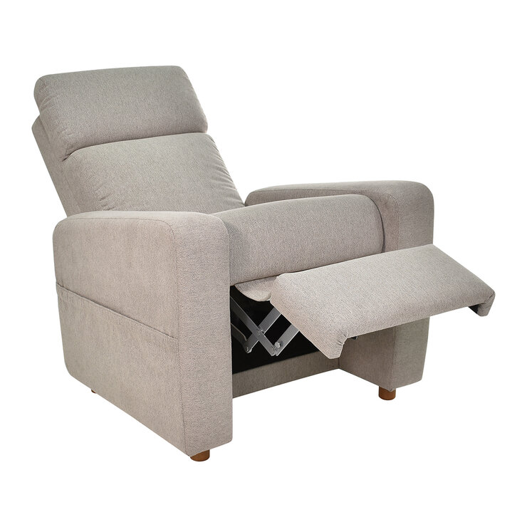 Violanti, Sillón Reclinable Color Beige — Imagen 2 de 4