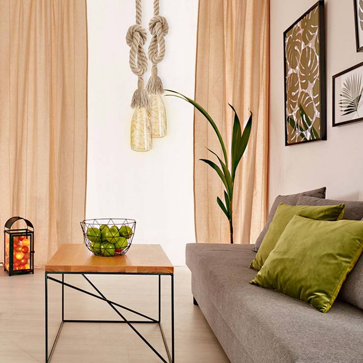 AKSI, Set de 2 Focos Decorativos de Botella LED Vintage  — Imagen 2 de 3
