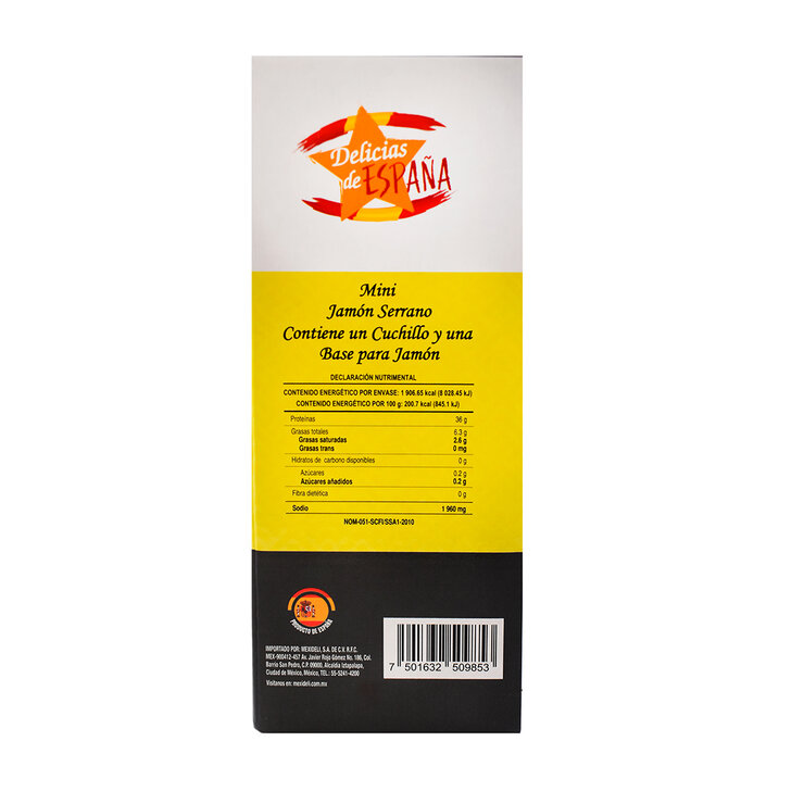 Delicias de España Mini Jamón Serrano 950 g — Imagen 2 de 3