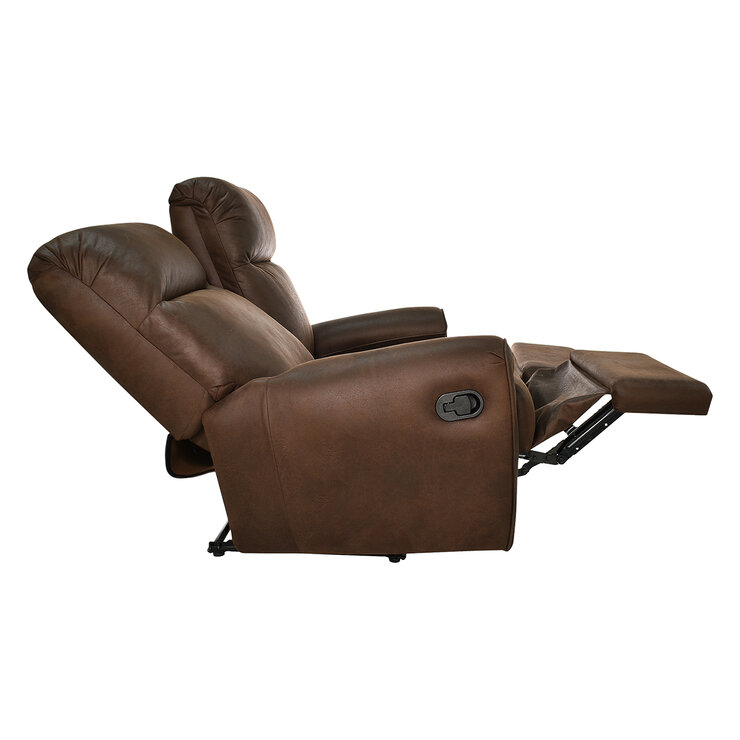 Violanti, Loveseat Reclinable, Color Café — Imagen 2 de 4