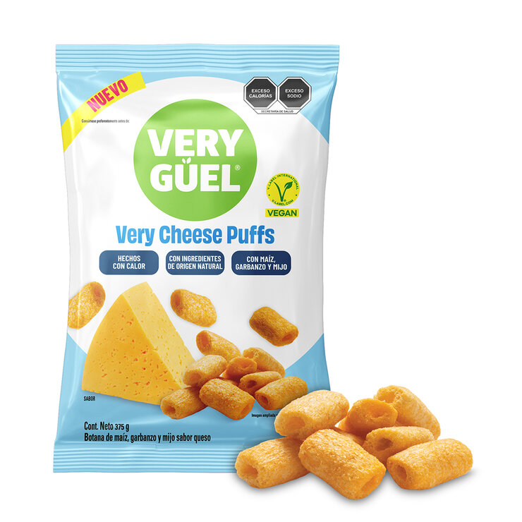 Very Guel Cheese Puffs Botana de Maíz 375 g — Imagen 4 de 4