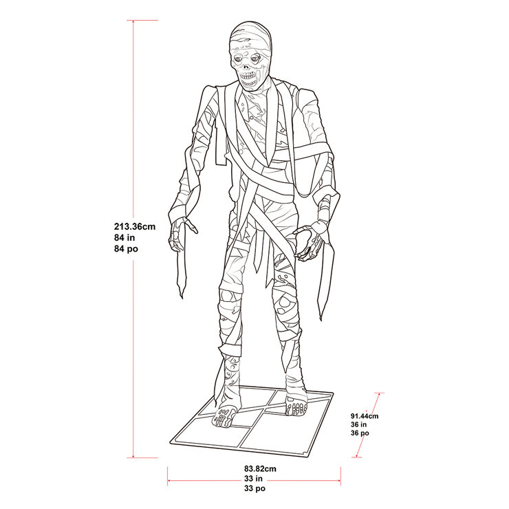 Momia Guardiana  1.82 m — Imagen 2 de 4