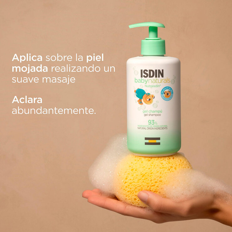 Isdin Babynaturals Gel Shampoo 400 ml — Imagen 2 de 3